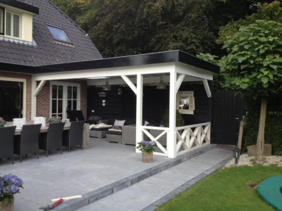 Landelijke stijl veranda